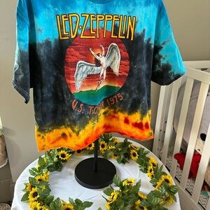 Led Zeppelin Tie-Dye Short Sleeve Tee